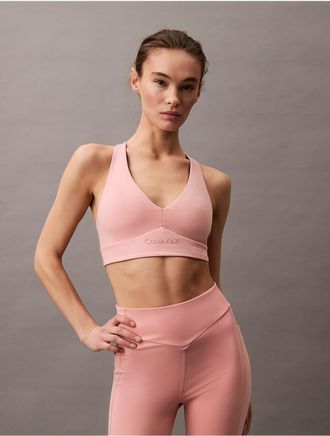 Calvin Klein Calvin Klein Womens Soft Stretch Sport Bra - Orange - M