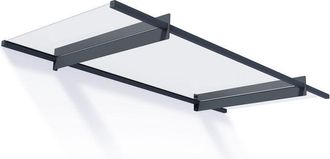 Palram Palram - Canopia Nancy Marquesina Para Puerta 205x94 Cm Transparente