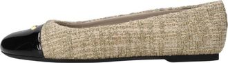 N&deg;21 Ballerina in Tessuto - - Shoes - Donna - Beige - 38 1/2 EU