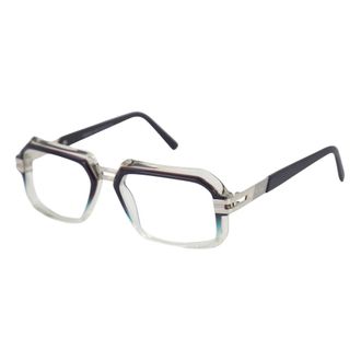 Cazal Glasses, unisex, Gray, Size: 54 MM Stylish Olive Silver Eyeglasses