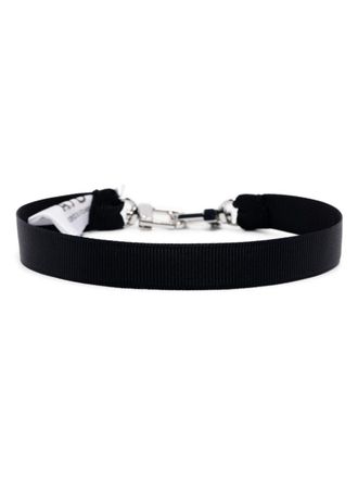 Atu Body Couture Choker con nastro in grosgrain - Nero