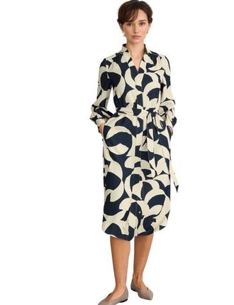 Hobbs London Alisa Dress in Blue Sandstone at Nordstrom, Size 12