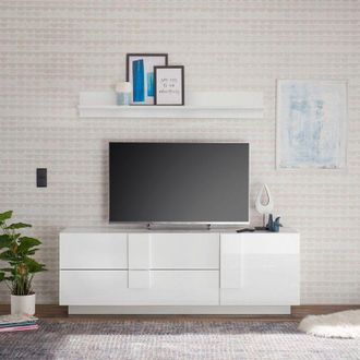Calicosy Calicosy - Mobile tv 2 cassetti e 1 anta L182 cm - Jupiter