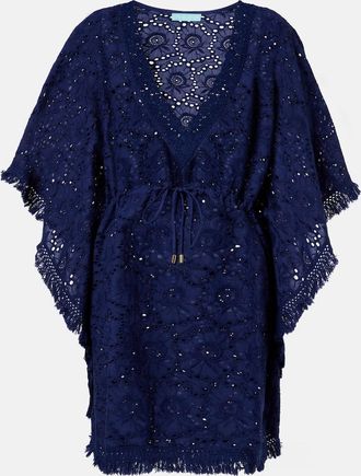 Melissa Odabash Ivy broderie anglaise cotton kaftan