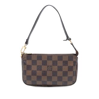 Louis Vuitton Tweedehands Damier Ebene Mini Pochette Accessoires