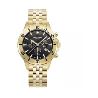Swiss Alpine Military 7024.9117 - male - Swiss Alpine Military - Watches - Yellow - ONE SIZE - Accessories