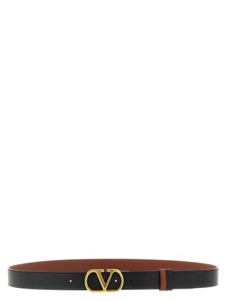 Valentino Garavani Vlogo Belt - Brown