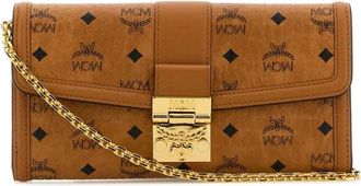 MCM Borse Marrone, Nero-Donna