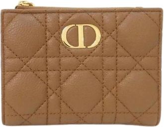 Dior Pre-owned portafogli di pelle - - Pre-owned - Donna - Marrone - ONE SIZE