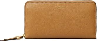 Tory Burch Cartera Continental Romy con Cremallera - Accessories - Mujer - Marr&oacute;n - ONE SIZE
