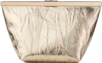 Jimmy Choo London Ganache clutch met ketting - Goud
