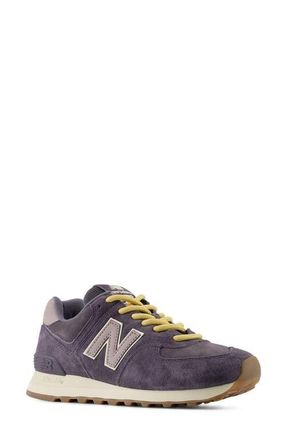 New Balance 574 Sneaker in Neptune Grey/Truffle Salt at Nordstrom, Size 8.5