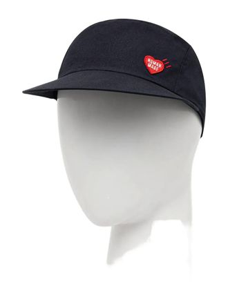 Human Made heart-appliqu&eacute; cap - Black