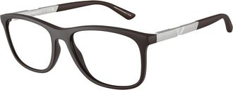 Emporio Armani Demo Square Mens Eyeglasses EA3247 6186 55