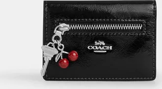 Coach Card Case With Charms