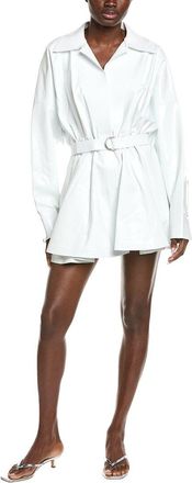 Norma Kamali Super Oversized Boyfriend Shirtdress