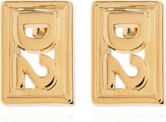 Dsquared2 D2 Statement Oorbellen - Dames - Oorbellen - Geel - ONE Size - Accessoires
