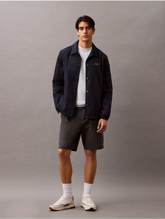 Calvin Klein Mens 9 Stretch Tech Short - Grey - 40