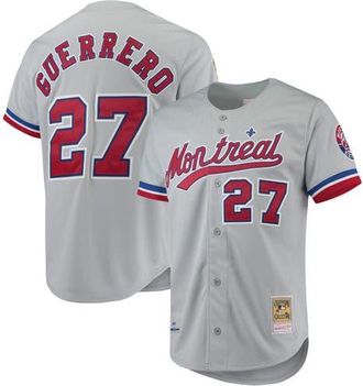 Mitchell & Ness Mens Mitchell & Ness Vladimir Guerrero Gray Montreal Expos Cooperstown Collection Authentic Jersey at Nordstrom, Size 36
