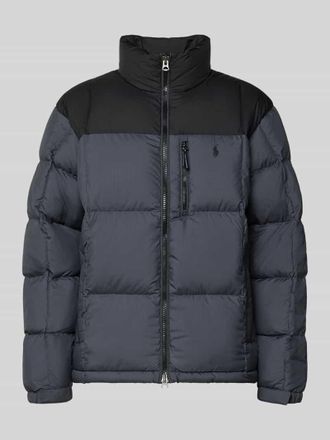 Polo Ralph Lauren Regular Fit Daunenjacke mit Zweiwege-Reißverschluss Modell GORHAM in Dunkelbraun, Größe XXL