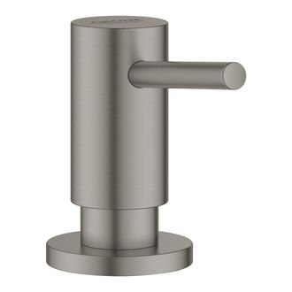 GROHE Cosmopolitan Dosificador De Jab&oacute;n L&iacute;quido Con Bomba Y Dep&oacute;sito De 500 Ml, Grafito Duro Cepillado (40535al0) - Grohe