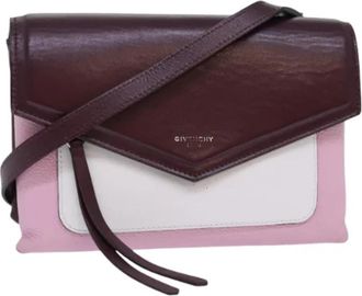 Givenchy Tweedehands leren schoudertassen - Dames - Vintage Schoudertas - Veelkleurig - ONE Size - Leer - Vintage