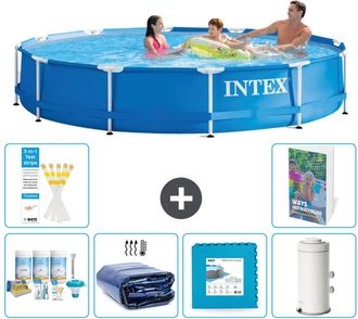 Intex Piscina Con Estructura Redonda - 366x76 Cm - 7-piezas S14