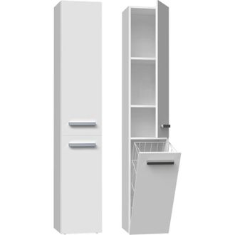 Topeshop Columna De Ba&ntilde;o Nel Iv, Blanco