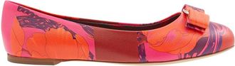 Ferragamo Salvatore Ferragamo Floral Varina Icon Ballerina Shoes, Brand Size 7
