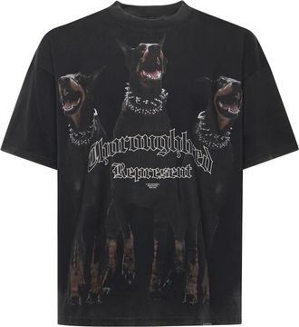 Represent Hombre, Camisetas, Negro, Talla: S