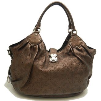 Louis Vuitton Mordore Monogram Mahina Leather Tote Bag (Pre-Owned)