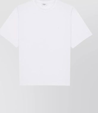 Saint Laurent cotton oversized crew neck t-shirt
