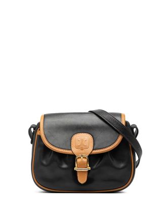 Celine 2007 Leather crossbody bag - Black