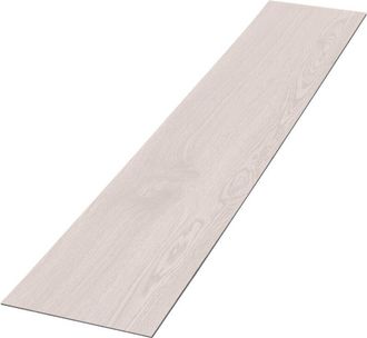 ML Design Ml-design Suelo Vin&iacute;lico Adhesivo De Pvc 8,92m&sup2; Color Roble Blanco Grosor 2mm Planchas De Vinilo Autoadhesivas 91,5x15,3cm 64x L&aacute;minas Aspecto Madera 
