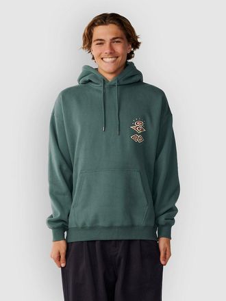 Rip Curl Disorder Boneyards Sudadera con Capucha verde