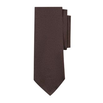Brooks Brothers Hopsack Silk Tie - male - Brooks Brothers - Ties - Brown - ONE SIZE - Accessories