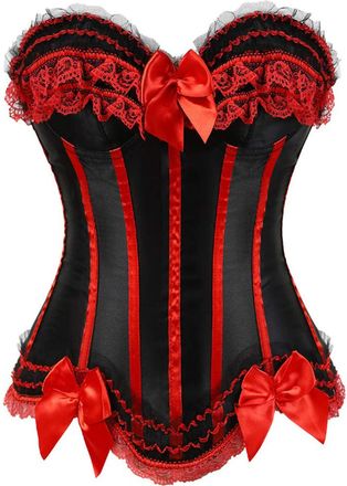 Generic Lace Bustier Corset Tops for Women - Sexy Going Out Party Club Top with Buckle