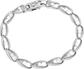 Pompeii3 Mens Link 14k Gold (56gram) or Platinum (91gram) 6.5mm Bracelet 9.25