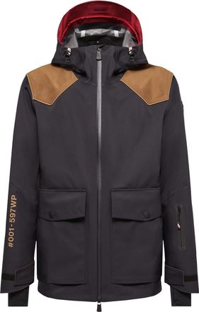 Moncler Moncler Vernon Hooded Gore-tex Laminate Ski Jacket, Men, Blue, Size: 1