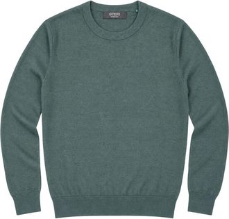 Guess Narciso Maglia Girocollo - - Knitwear - Uomo - Verde - M