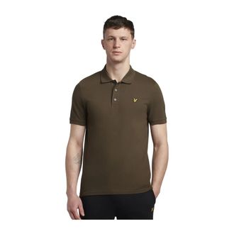 Lyle & Scott Plain Polo - Heren - Tops - Groen - Maat: XL Katoen