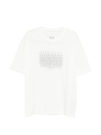 Maison Margiela Mens T-Shirts And Polos White