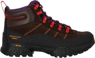 Max Mara Riccio Enkellaars - Dames - Wandelschoenen - Bruin - 40 EU - Nylon - Fitness