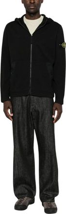 Stone Island Hoodies & sweatvesten, Heren, Zwart, M, Hoodies