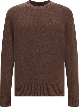 Dolce & Gabbana crew-neck sweater - Brown