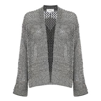 Kocca Cardigans, female, Gray, S, Chunky Knit Cardigan