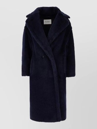 Max Mara alpaca blend oversized longline coat