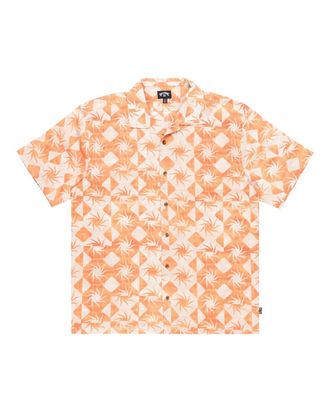 Billabong Funktionshemd BILLABONG Vacay, Herren, Gr. XS, US-Gr&ouml;ssen, orange (peach), Obermaterial: 58% Baumwolle, 42% Viskose;, Hemden Funktionshemd