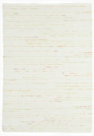 THEKO Alfombra tejida a mano en lana virgen - multi pastel 90x160 cm