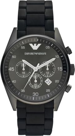 Emporio Armani Tazio Large - Heren - Horloges - Grijs - ONE Size - Accessoires